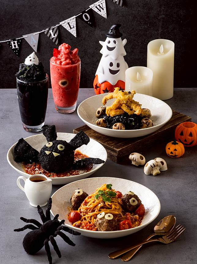  卡布里喬莎Capricciosa Premium「萌鬼來Party」組合（圖片提供/金田餐飲）