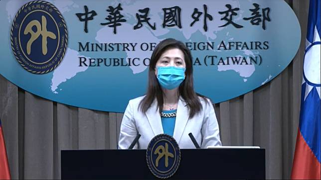 針對聯合國人權事務高專署報告書直指中國政府在新疆確有「迫害人權」的行徑，我外交部今天呼籲中國停止該類侵害行為。（資料照）   圖：擷自外交部記者會直播影片