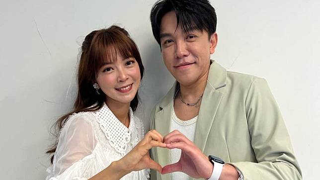 許志豪（右）相當照顧師妹翁鈺鈞，粉絲更將2人湊對。（圖／翻攝自許志豪臉書）