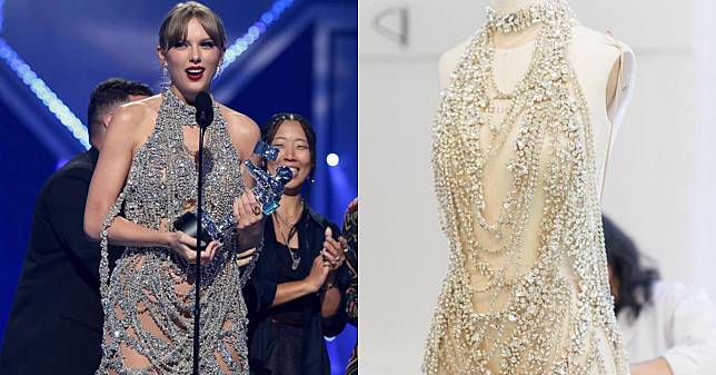 【10Why個為什麼】Taylor Swift 2022 VMA大獎戰袍是這件！紅毯常勝軍Oscar de la Renta連《慾望城市》凱莉、全智賢也狂愛！