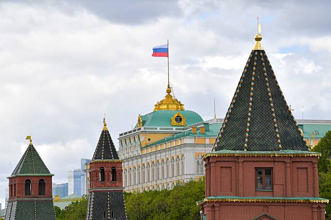 This photo taken on May 11, 2024 shows the Kremlin in Moscow, Russia. (Photo by Alexander Zemlianichenko Jr/Xinhua)