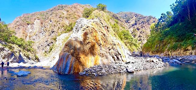 ▲屏東的哈尤溪溫泉也是非常受到歡迎的野溪溫泉。（圖／奧丁丁體驗）