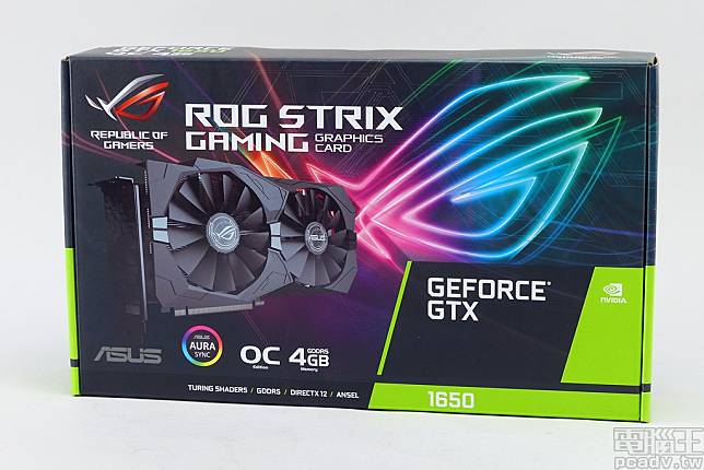 NVIDIA 拉長Turing 架構戰場，Asus ROG STRIX GTX1650 O4G Gaming 分析