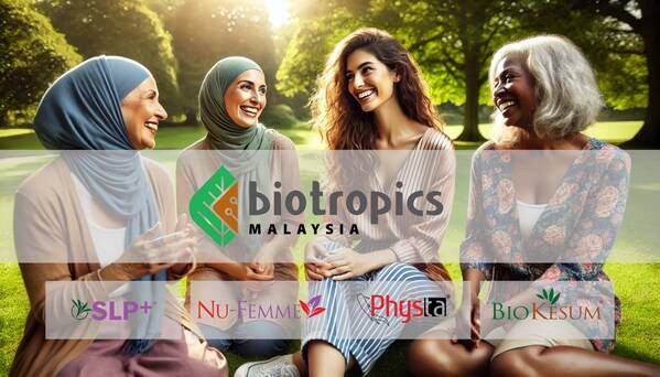 Biotropics Malaysia offers clinically researched botanical ingredients for women such as SLP+®, Nu-Femme®, Physta® and BioKesum®.