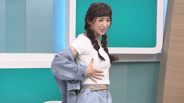 蔡允潔感嘆產後身體走樣。和展影視提供