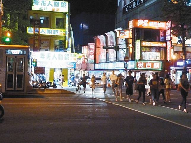 台北市公館商圈在晚間7時許發生一起傷人案。示意圖／聯合報系資料照片