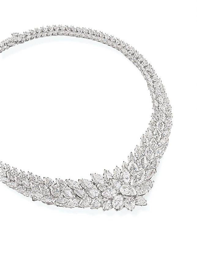 Harry Winston diamond high jewellery necklace (Photo: courtesy of Harry Winston)