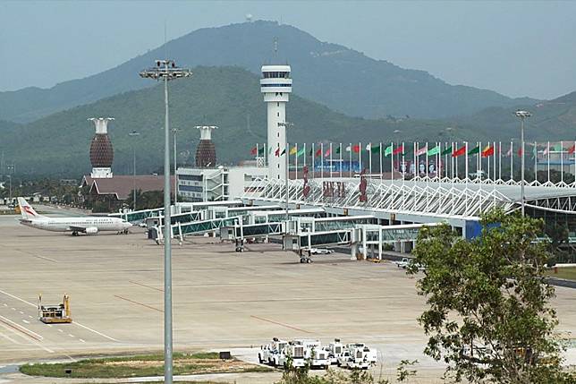 A view of the terminal building at Sanya Phoenix International Airport on Hainan Island, the gateway to the provincial tourism industry. Photo: Handout