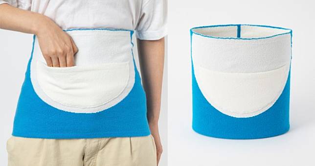 哆啦A夢四次元口袋實體化！日本品牌推出限定設計「四次元口袋腹卷」