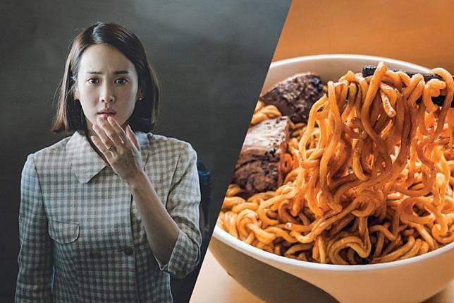 Stills from Bong Joon-ho’s Oscar-winning movie, Parasite, and ‘Ram-don’ noodles. Photo: SCMP