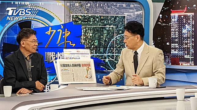 沈富雄於TVBS《少康戰情室》中表示，民進黨過去四個月，幾乎是讓陳時中統治台灣。(圖／TVBS)