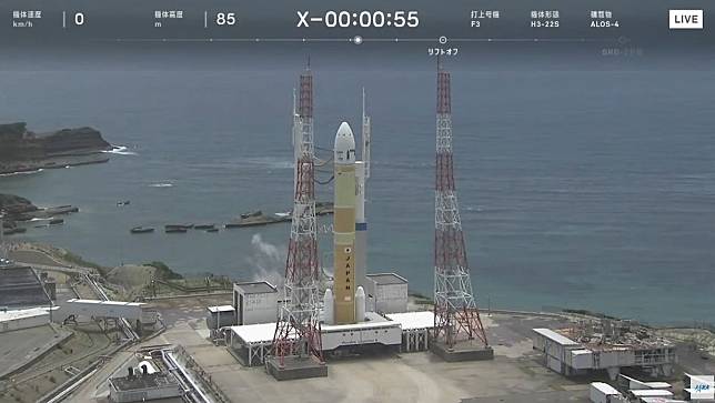 日本成功發射H3新型火箭。(YT)