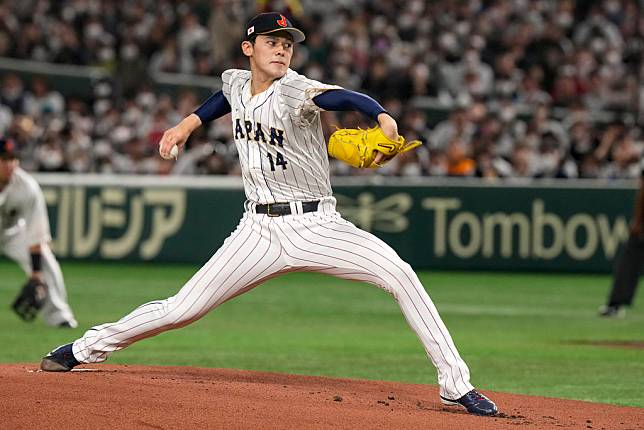 佐佐木朗希。（達志影像資料照，2023WBC）