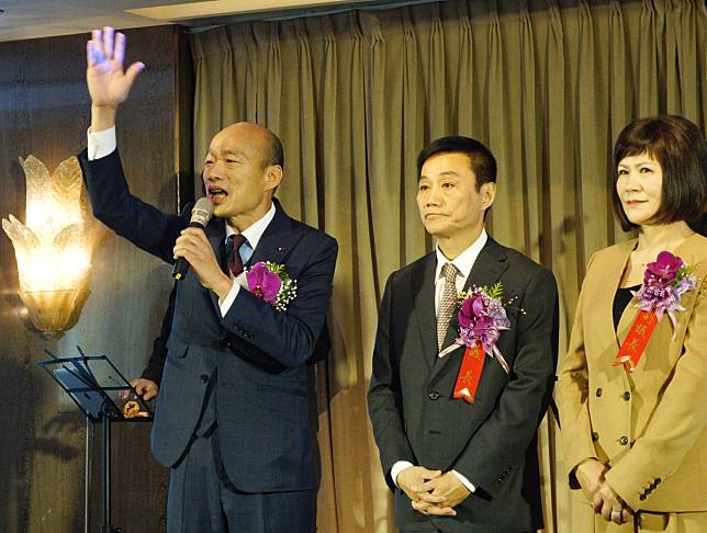 高雄市長韓國瑜日前與高雄市議會議長許崑源共同出席活動   圖：張良一/攝（資料照）