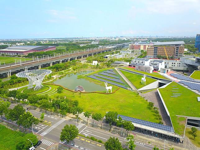 超微落腳台南沙崙智慧綠能科學城。圖／台南市政府提供