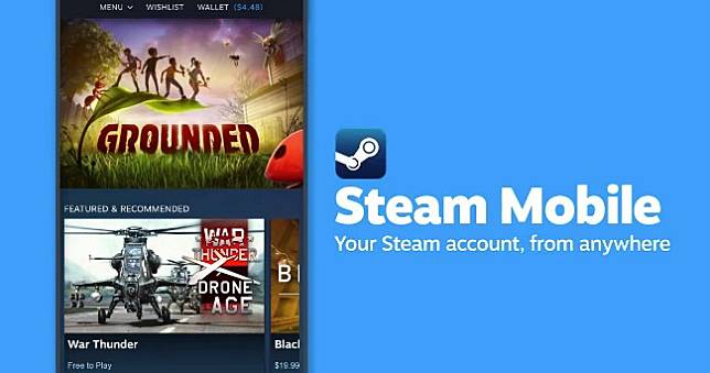 大翻新！Steam Mobile徹底改造App程式，支援QR Code登入