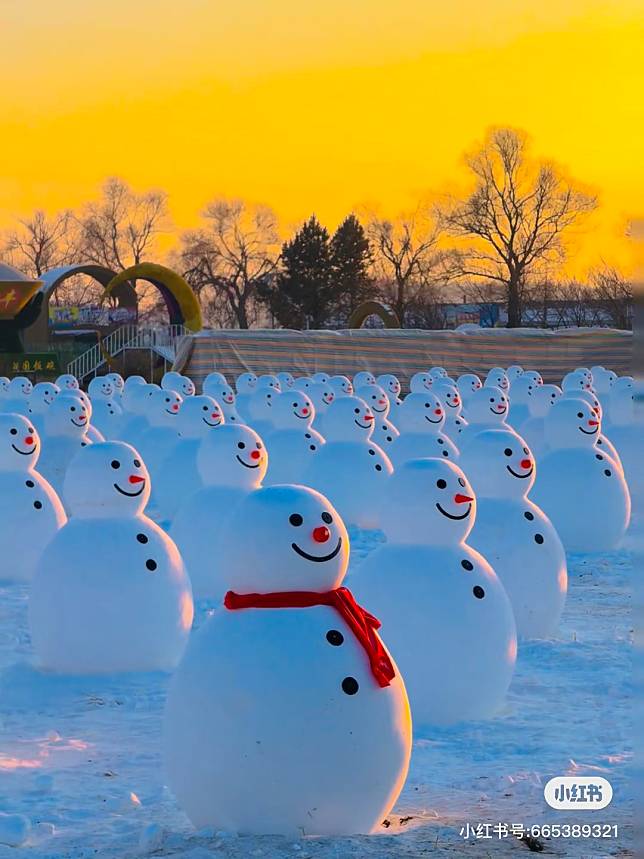 民眾搶拍「雪人軍隊」！ 還有蛇年限定大雪人超療癒| 趣你的News | LINE TODAY