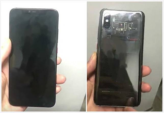 ภาพหลุด Xiaomi Mi 8 : เผยด้านหลังโปร่งแสง และหน้าจอมี “ติ่ง”