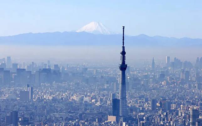 ▲東京晴空塔不僅是熱門旅遊景點之一，更用於雷擊研究及其他科學實驗的實驗室，同時也是防災中心。（圖／美聯社／達志影像）