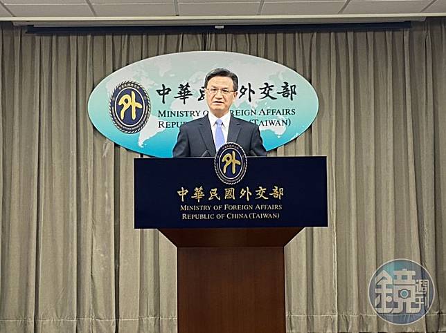 外交部發言人劉永健回應媒體詢問外交部性騷擾事件調查結果。
