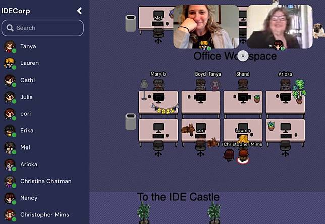 遠距上班好好玩！Gather town「虛擬辦公室」　講八卦、會議室都超擬真