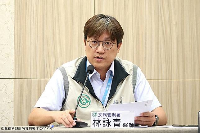 國內首例本土H7N7人類感染個案已出院，33名接觸者全未確診，疾管署評估公衛風險低。（圖為防疫醫生林詠青，資料照） 圖：疾管署／提供