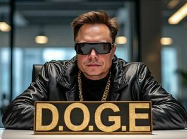 馬斯克將主導美國新單位政府效率部(DOGE)。 圖 : 翻攝自馬斯克X