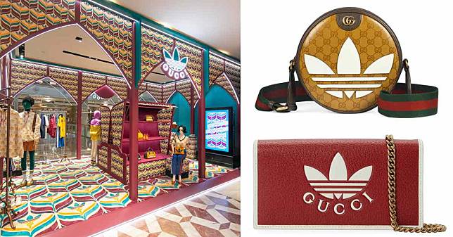 Gucci x adidas正式上架！台北101快閃店好玩又好拍，加碼推薦這5款美包，每一個都想收藏！