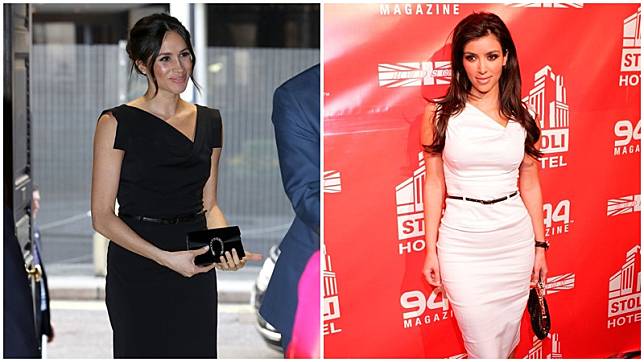 เมื่อ Meghan Markle ว่าที่สะใภ้ราชวงศ์อังกฤษ ใส่ชุดเหมือน Kim Kardashian ใครดูดีกว่ากัน