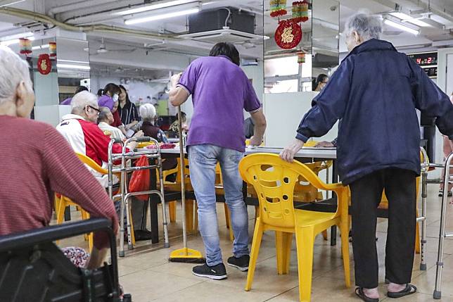 The Kang Fook Rest Home for the Aged in Tai Kok Tsui. Photo: Edmond So