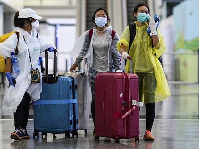 本港累計582宗確診新型肺炎，26人是留學生。（法新社）