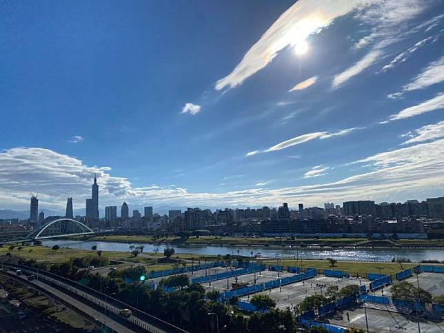 各地晴到多雲，午後局部雨，晚起水氣略增。（資料畫面）