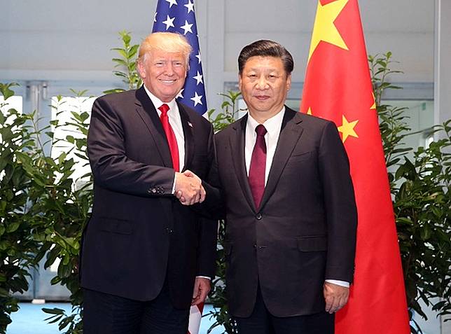 美國總統川普5日與大陸國家主席習近平通話之後，今天雙方代表團將見面。