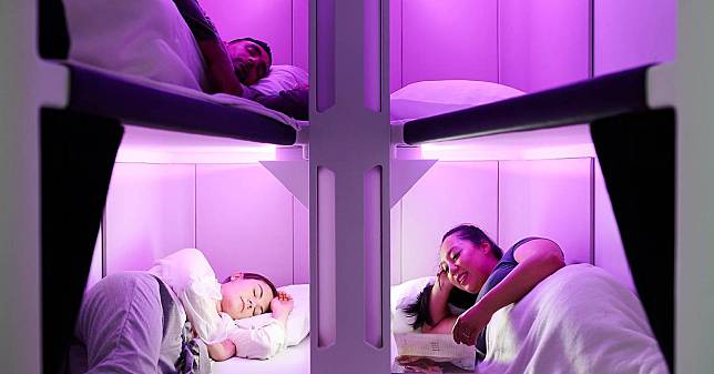 Air New Zealand เปิดตัว Skynest พอดที่นอนชั้นประหยัด เหยียดแข้งขาได้