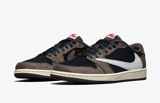 大致設計與 Nike Air Jordan 1「Dark Mocha」相去不遠。／圖片來源：<a href=