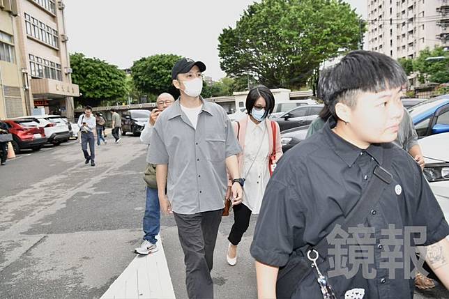 張書偉新北院出庭。