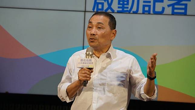 北市長侯友宜致詞