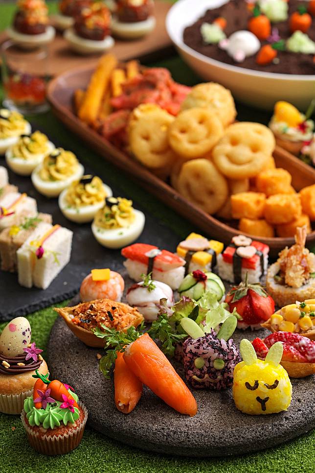 台北晶華柏麗廳推出「Kid’s Wonderland兒童專屬料理」，超過50餘款的菜色內容兼具美味與營養，擄獲大人小孩們的心。兒童100公分以下免費，100至130公分半價。(圖片提供/台北晶華)