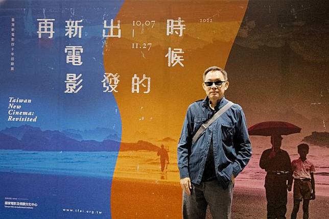 曾執導偶像劇「流星花園2」的導演麥大傑26日逝世，享壽66歲。圖為國家影視聽中心2022年舉辦「再新電影出發的時候」影展，麥大傑出席分享拍片的幕後故事。 （國家影視聽中心提供） 中央社記者葉冠吟傳真 112年3月27日  
