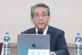 台北市長柯文哲京華城案，台北地院一審判處17年徒刑、褫奪公權6年，律師鄭深元質疑審判程序的公正性。（圖／記者葉政勳攝）