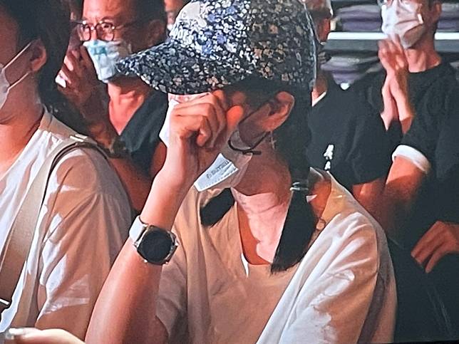 黃嘉千在彭佳慧演唱會上突然哭了。記者梅衍儂／攝影