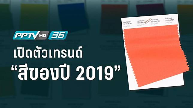 “โทนส้มพีช” เทรนด์สีโลก กับอีก 7 สีที่มาแรงจาก TCDC