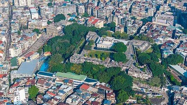 This aerial drone photo taken on Dec. 2, 2024 shows a view of the revitalized Mount Fortress in south China's Macao Special Administrative Region (SAR). (Xinhua/Cheong Kam Ka)