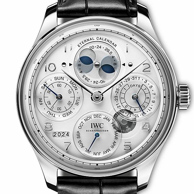 The award-winning IWC Schaffhausen Portugieser Eternal Calendar