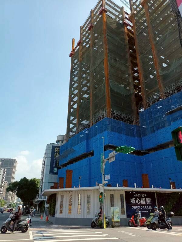 台北市一處建案資料照。 圖: 蘇元和/攝影