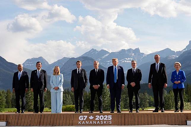 G7峰會後發表「主席總結」談話，表示持續嚴正關切中國在東海及南海破壞穩定的行徑，以及維護台海和平穩定的重要性。（資料照，美聯社）