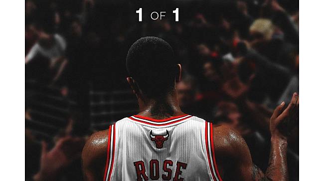 「飆風玫瑰」羅斯（Derrick Rose）背號1號球衣將退休。圖片取自X@chicagobulls