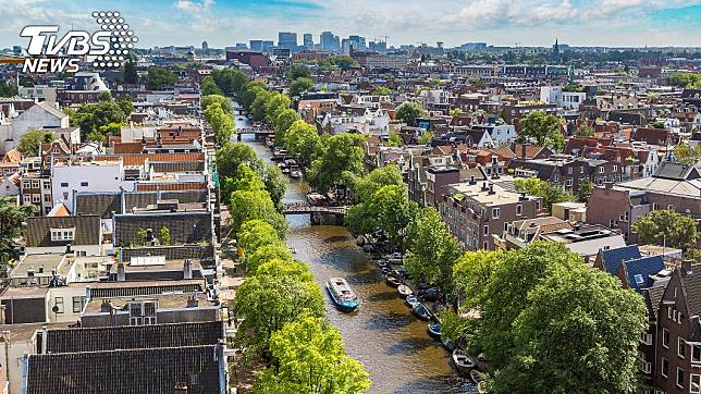 荷蘭的首都阿姆斯特丹。示意圖／TVBS