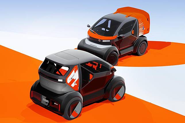 繼 Duo 微型電動車之後，Mobilize 追加發表其商用版本 Bento。