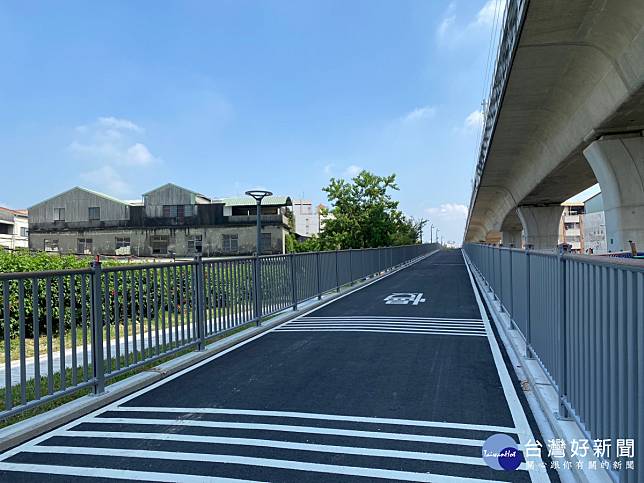 圓環東路自行車跨橋10月28日開放使用